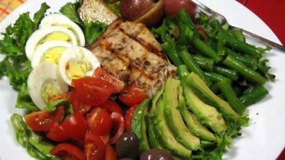Nicoise Salad With Grilled Tuna Recipe Food Com