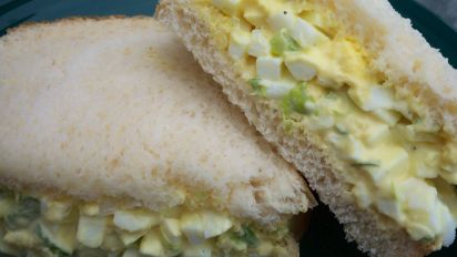 Deviled Egg Salad Sandwiches Recipe Food Com