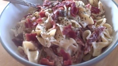 Bacon And Sun Dried Tomato Alfredo Pasta Ww Recipe Recipe Food Com