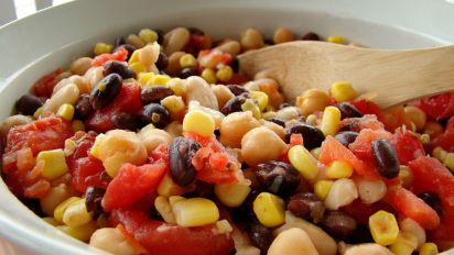 Bean Salad Pantry Friendly Healthy Recipe Healthy Food Com