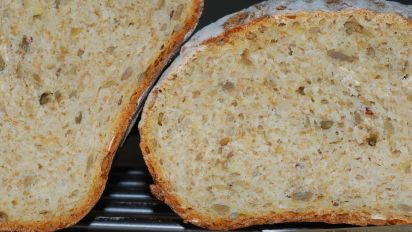 Multigrain Sourdough Bread Recipe Food Com A traditional whole grain sourdough bread recipe that yields certainly the best (mostly) whole grain bread i've baked and on par with some of the best whole grain bread i've had anywhere. multigrain sourdough bread