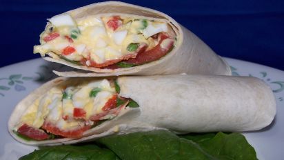 It S A Wrap Egg Salad Recipe Food Com
