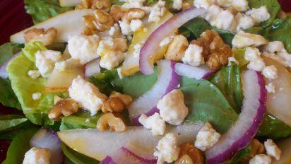 Insalata Di Gorgonzola Gorgonzola Salad Recipe Italian Food Com