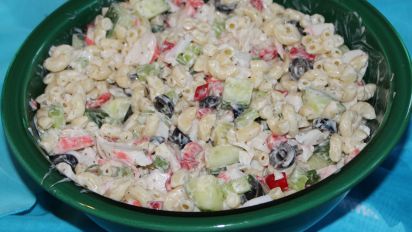 Tangy Imitation Crab Salad Recipe Food Com