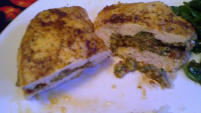 Spicy Stuffed Chicken Breasts Recipe Food Com I wanted my chicken to be extra flavorful and tender, so i marinated it quickly in some kraft zesty yum! food com