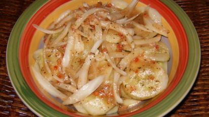 Super Easy Creamy Cucumber Salad Recipe Food Com