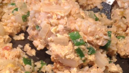 Spicy Chicken And Egg Breakfast Scramble Recipe Food Com