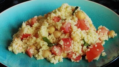 Tomato Basil Couscous Salad Recipe Food Com