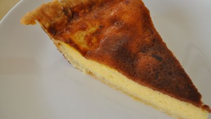 Old Fashioned Baked Egg Custard Tart With Nutmeg Recipe Food Com