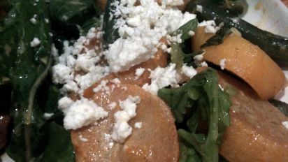Spiced Butternut Squash Lentil And Goat Cheese Salad Recipe