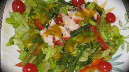 Lobster Salad With Curried Mango Dressing Recipe Food Com