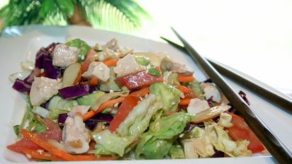 Crunchy Asian Salad Recipe Food Com