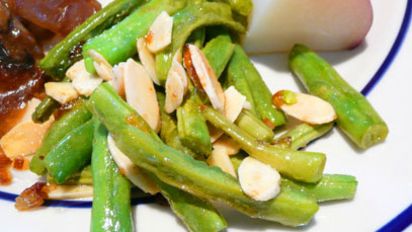 Sauteed Green Beans With Almonds Recipe Food Com