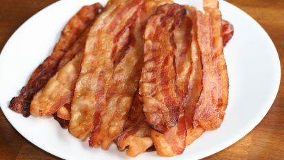 Oven Fried Bacon No Mess No Cleanup Recipe Food Com