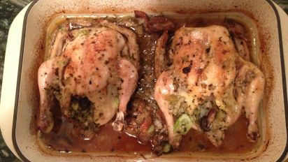 Stuffed Cornish Hens Recipe Food Com