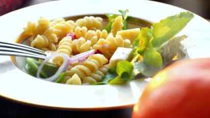 Asiago Pasta Salad Recipe Food Com