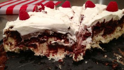 Chocolate Raspberry Truffle Cheesecake Recipe Food Com