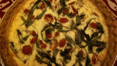 Featured image of post How to Make Tomato Basil Goat Cheese Quiche