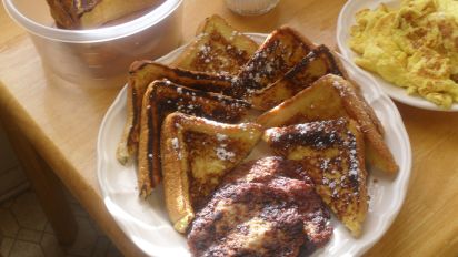 Eggnog French Toast Recipe Food Com
