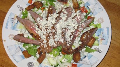 Black And Bleu Salad Recipe Food Com