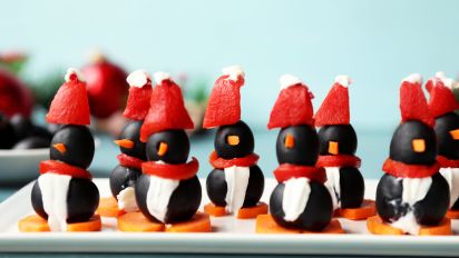 Perky Olive Penguins Recipe Food Com