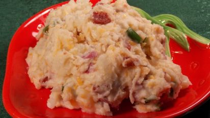 Bacon And Cheddar Potato Salad Recipe Food Com