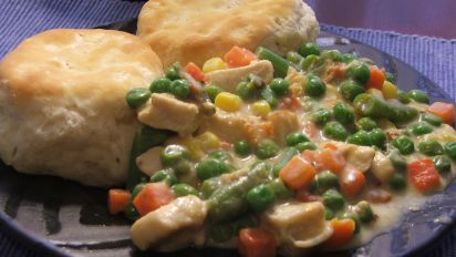 Inside Out Chicken Pot Pie Recipe Food Com