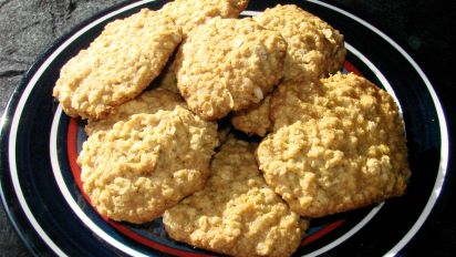 Farm Journal S Oatmeal Coconut Crisp Cookies Recipe Food Com