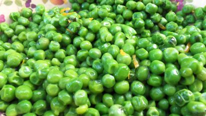 Steamed English Peas With Basil Butter Recipe Food Com