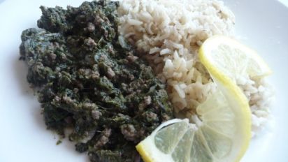 Lina S Awesome Lebanese Spinach Beef Rice Recipe Food Com Today i bring you that spinach rice casserole. lina s awesome lebanese spinach beef rice