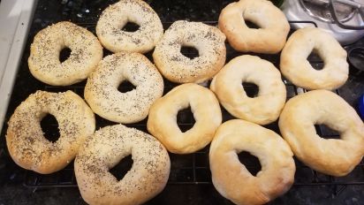Easy Bagels Recipe Food Com