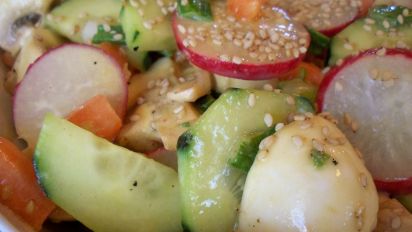 Sesame Vegetable Salad Recipe Food Com