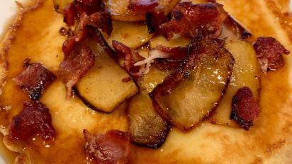 Bacon And Apple Pancakes Pannekoeken Recipe Food Com
