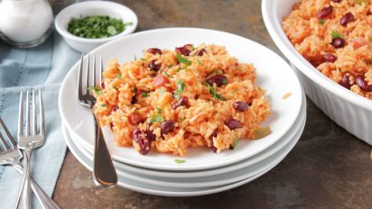 Puerto Rican Red Beans And Rice Recipe Food Com