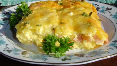 Soft Cheesy Breakfast Casserole Recipe Food Com It is cheesy, full of potatoes and tasty sausage, just enough egg, and buttery, peppery goodness. soft cheesy breakfast casserole