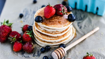 Oatmeal Cottage Cheese Pancakes Recipe Food Com