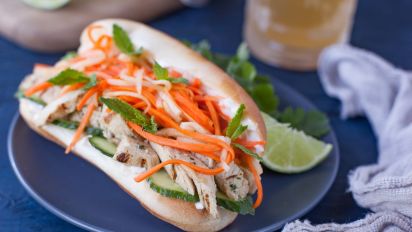 Grilled Chicken Banh Mi Recipe Food Com