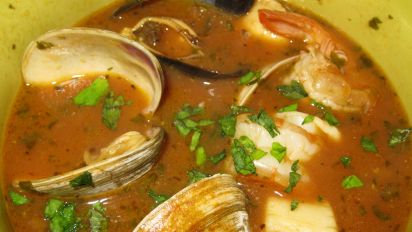 Zuppa Di Mare Seafood Soup Recipe Food Com