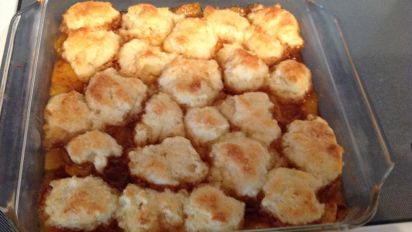 Apple Peach Cobbler Recipe Food Com This overnight oatmeal tastes just like peach cobbler! apple peach cobbler