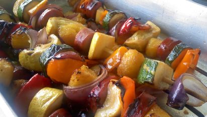 kielbasa kabobs