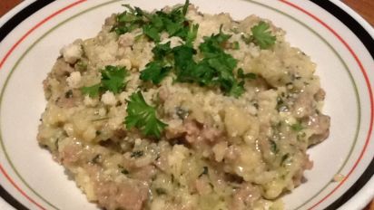 Risotto With Italian Sausage Recipe Food Com