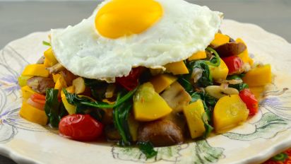 Paleo Breakfast Veggie Hash With Eggs Recipe Food Com Part of breakfast & brunch. paleo breakfast veggie hash with eggs