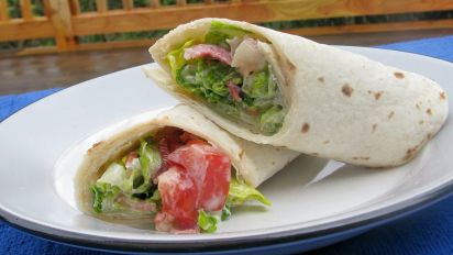 Caesar Blt Wraps Recipe Food Com