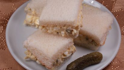 Egg Salad Tea Sandwich Recipe Food Com