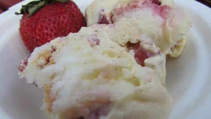 Strawberry Custard Cake Recipe Food Com From piping icing onto sugar cookies to decorating an elaborate layer cake with. strawberry custard cake