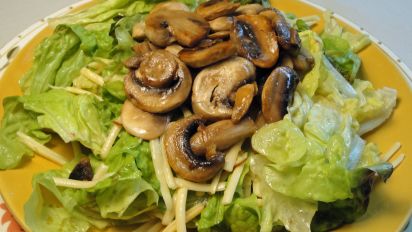 Swiss And Hot Mushroom Salad Recipe Food Com