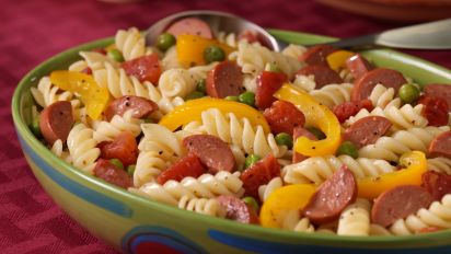 Hearty Pasta Dinner Salad Recipe Food Com