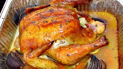 Herb And Lemon Chicken In A Clay Pot Recipe Food Com