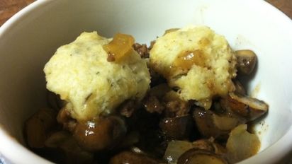 Beef And Mushroom Cobbler Recipe Food Com