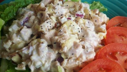 Easy Hawaiian Chicken Salad Recipe Food Com